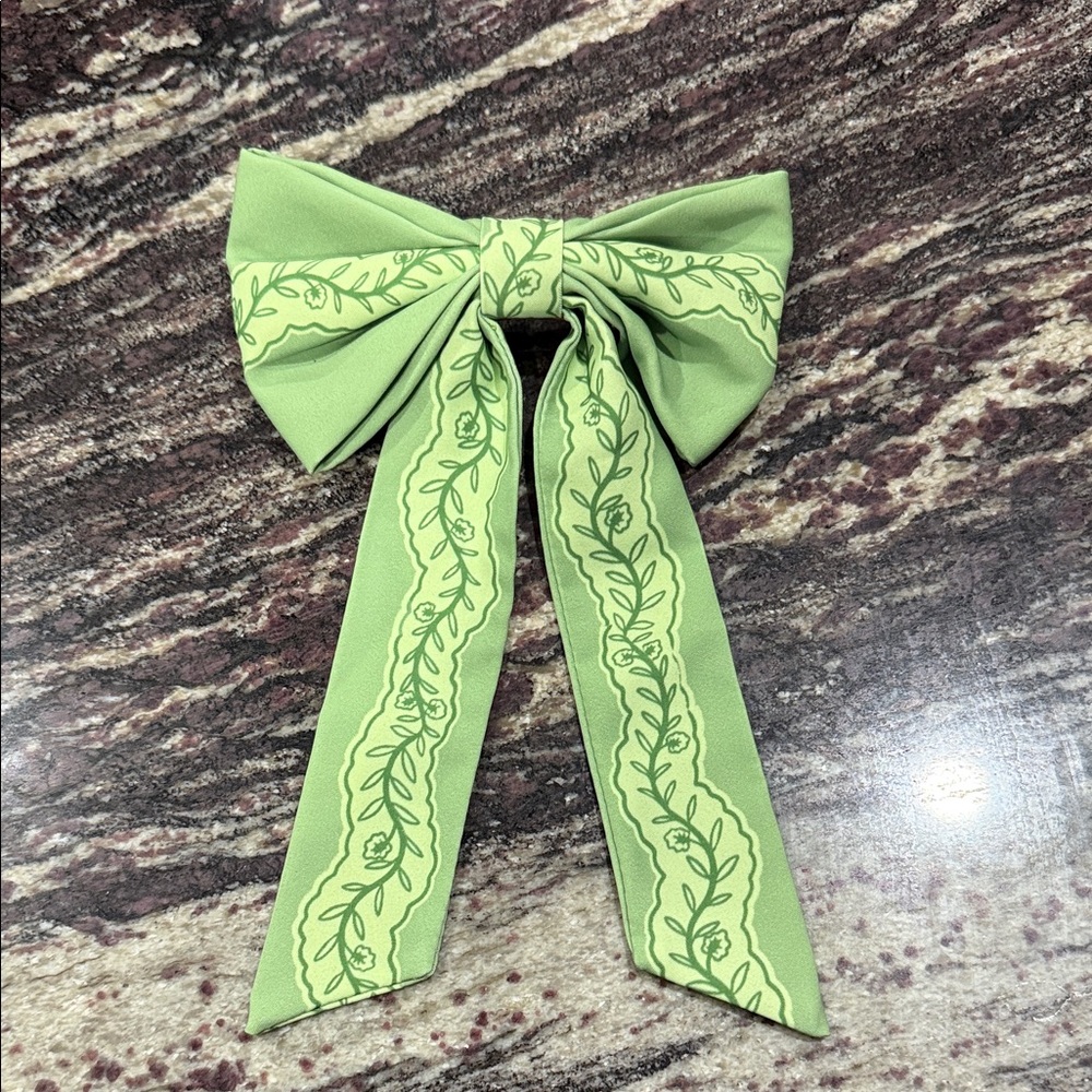 Stoney clover Green Bow Hair Clip